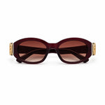Front view of Golden Fade Sunglasses, full view