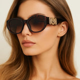 Golden Fade Sunglasses shown in a lifestyle setting, alternate view