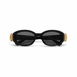 Golden Fade Sunglasses shown in a lifestyle setting, cropped view