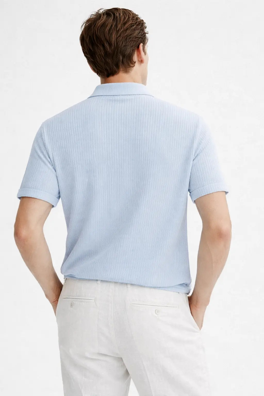 Back view of Hampton Breeze Polo, alternate view
