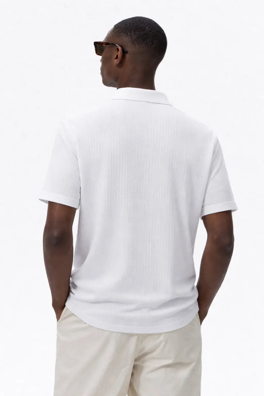 Back view of Hampton Breeze Polo, full view