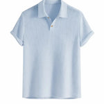 Front view of Blue Hampton Breeze Polo