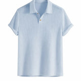 Front view of Blue Hampton Breeze Polo