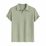 Front view of Light Green Hampton Breeze Polo