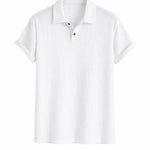 Front view of White Hampton Breeze Polo