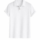 Front view of White Hampton Breeze Polo