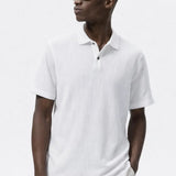 Hampton Breeze Polo shown in a lifestyle setting, full length view