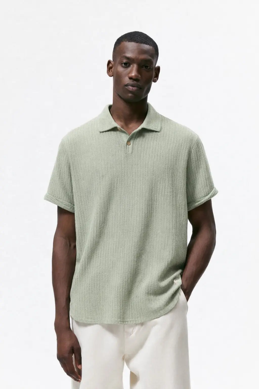 Hampton Breeze Polo shown in a lifestyle setting