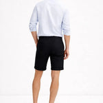 Back view of Harbor Chino Shorts, close up