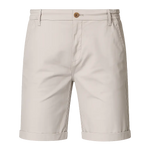 Front view of Beige Harbor Chino Shorts
