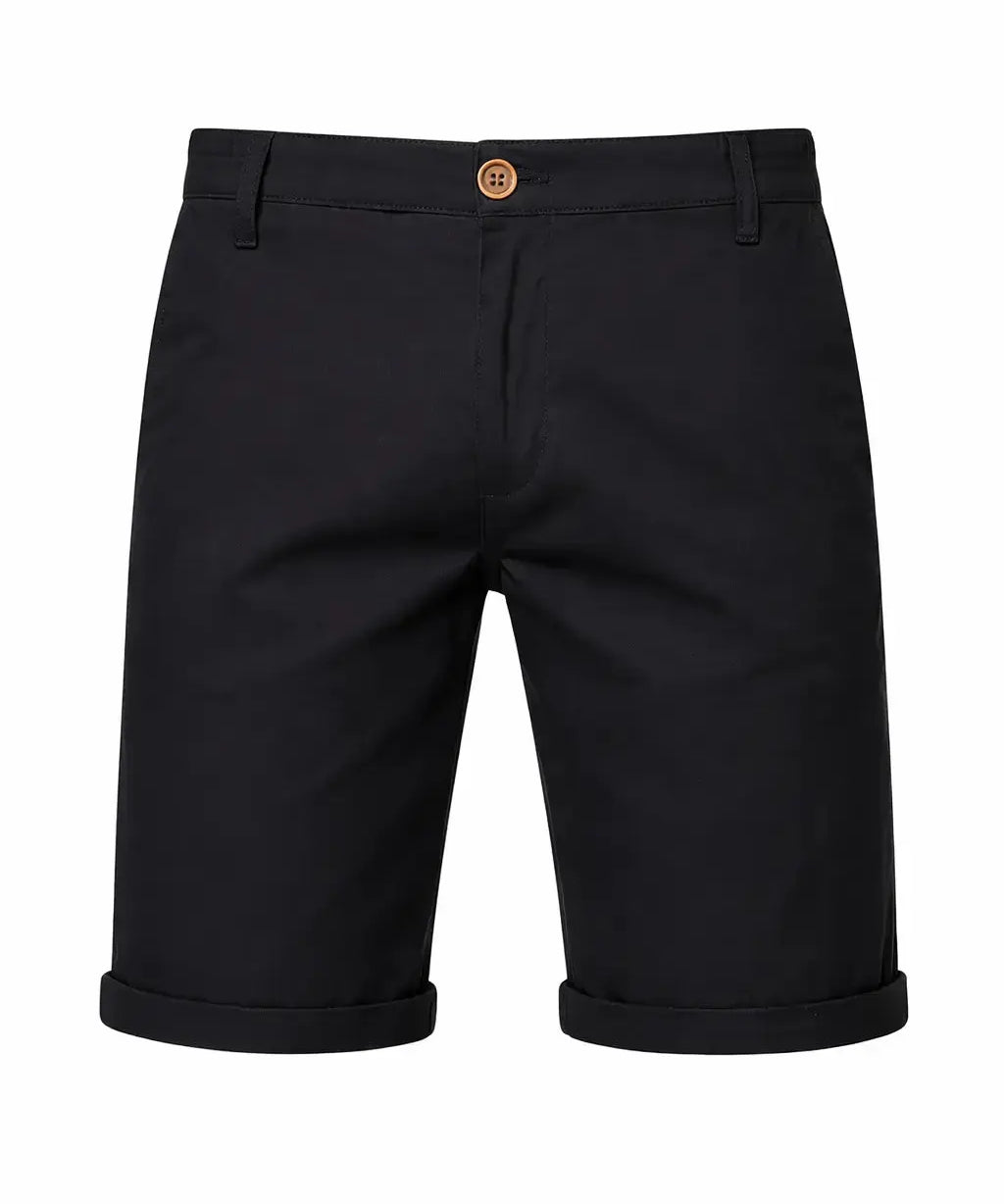Front view of Black Harbor Chino Shorts
