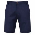 Front view of Navy Blue Harbor Chino Shorts