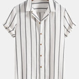 Close-up detail of Havana - Short-Sleeved Set, construction detail