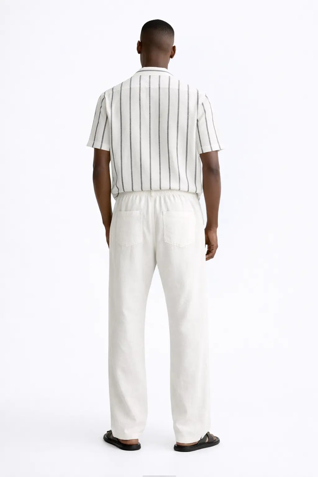 Front view of Havana - Short-Sleeved Set, close up
