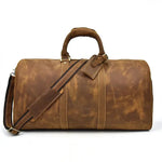 Front view of Light brown Hawthorne Brief Bag