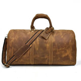 Front view of Light brown Hawthorne Brief Bag