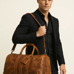 Hawthorne Brief Bag shown in a lifestyle setting