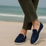 High Quality Classic Low Loafers shown in a lifestyle setting
