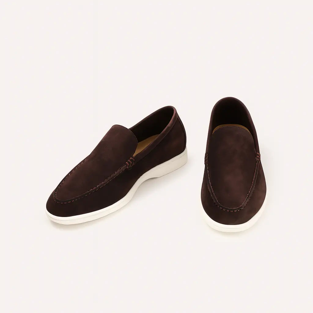 Side view of High Quality Classic Low Loafers, opposite side