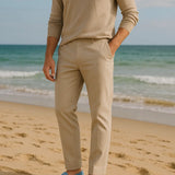 Three-quarter view of High Quality Classic Low Loafers, close up