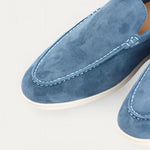Three-quarter view of High Quality Classic Low Loafers, opposite angle