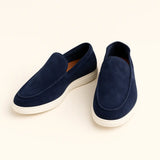 Three-quarter view of High Quality Classic Low Loafers