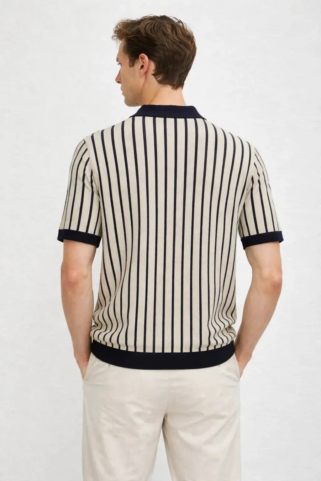 Back view of Island Current Shirt