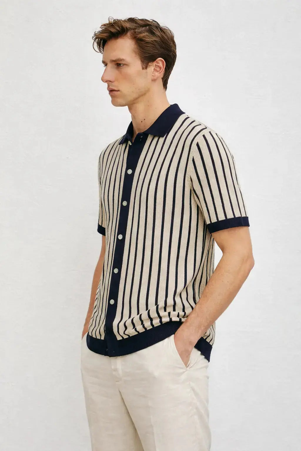 Side view of Island Current Shirt