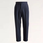 Italian Business Casual Trousers Breathable shown in a lifestyle setting