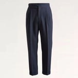 Italian Business Casual Trousers Breathable shown in a lifestyle setting