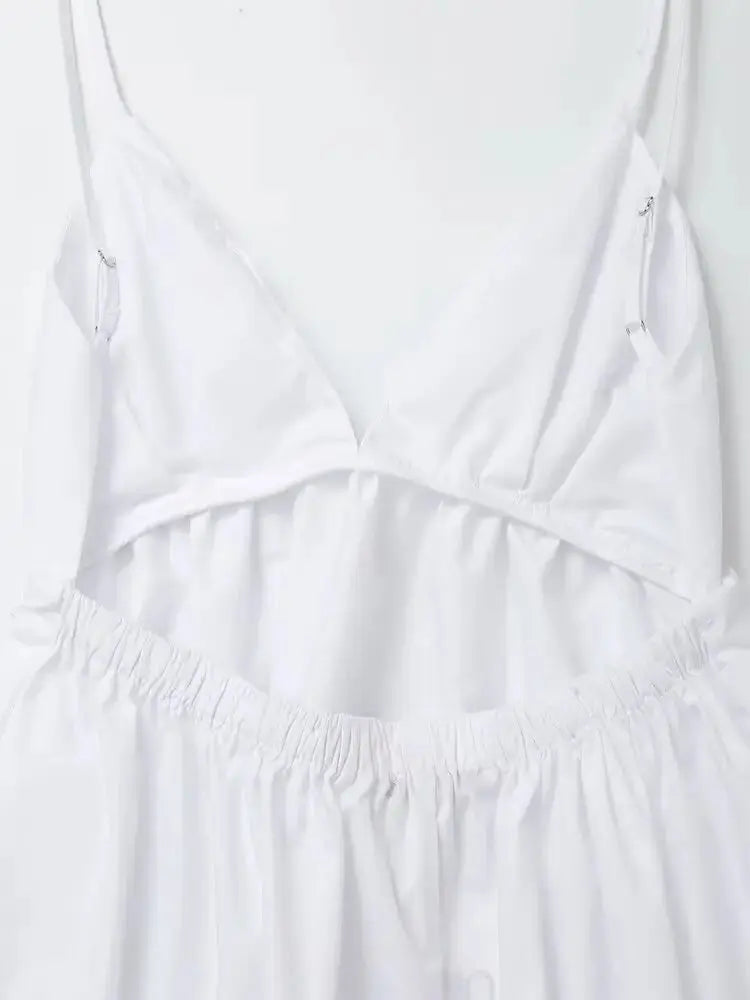 Close-up detail of Ivory Dream Dress, hardware detail
