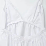 Close-up detail of Ivory Dream Dress, hardware detail