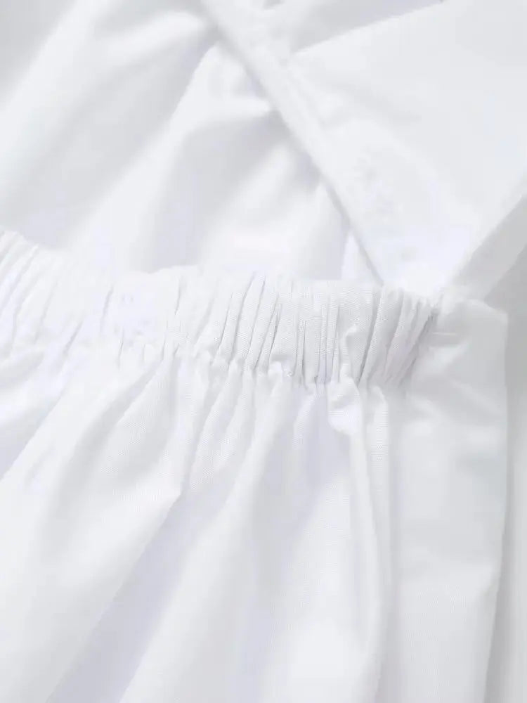 Front view of Ivory Dream Dress, alternate view