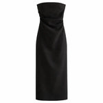 Front view of Black June Dress