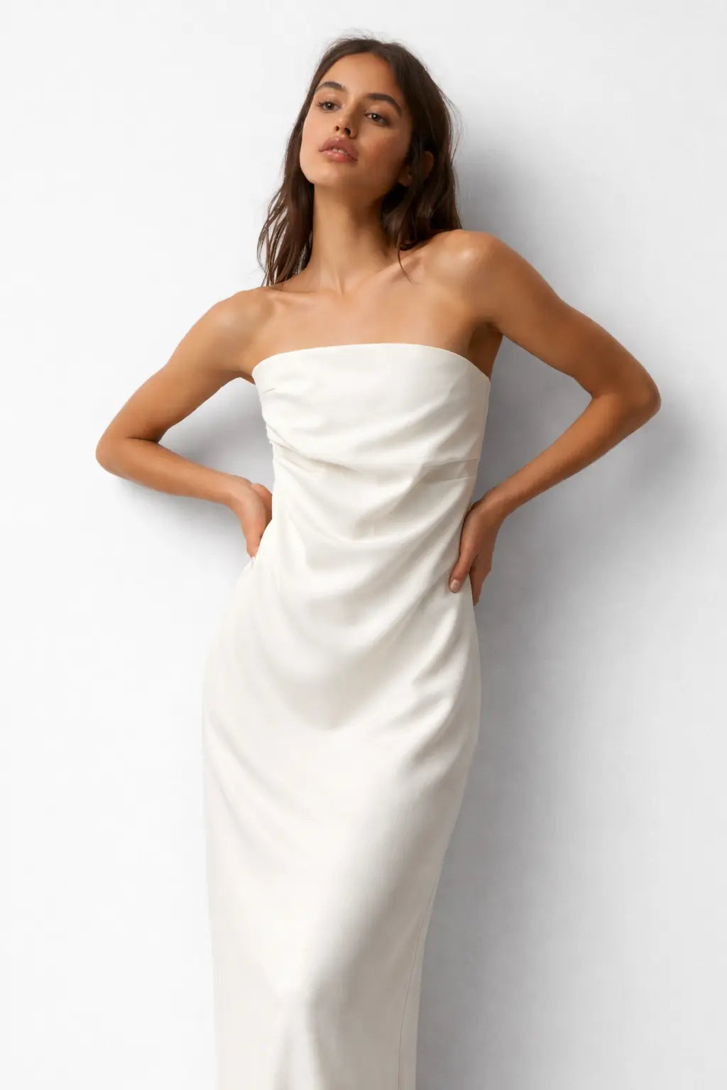 June Dress shown in a lifestyle setting