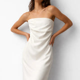 June Dress shown in a lifestyle setting