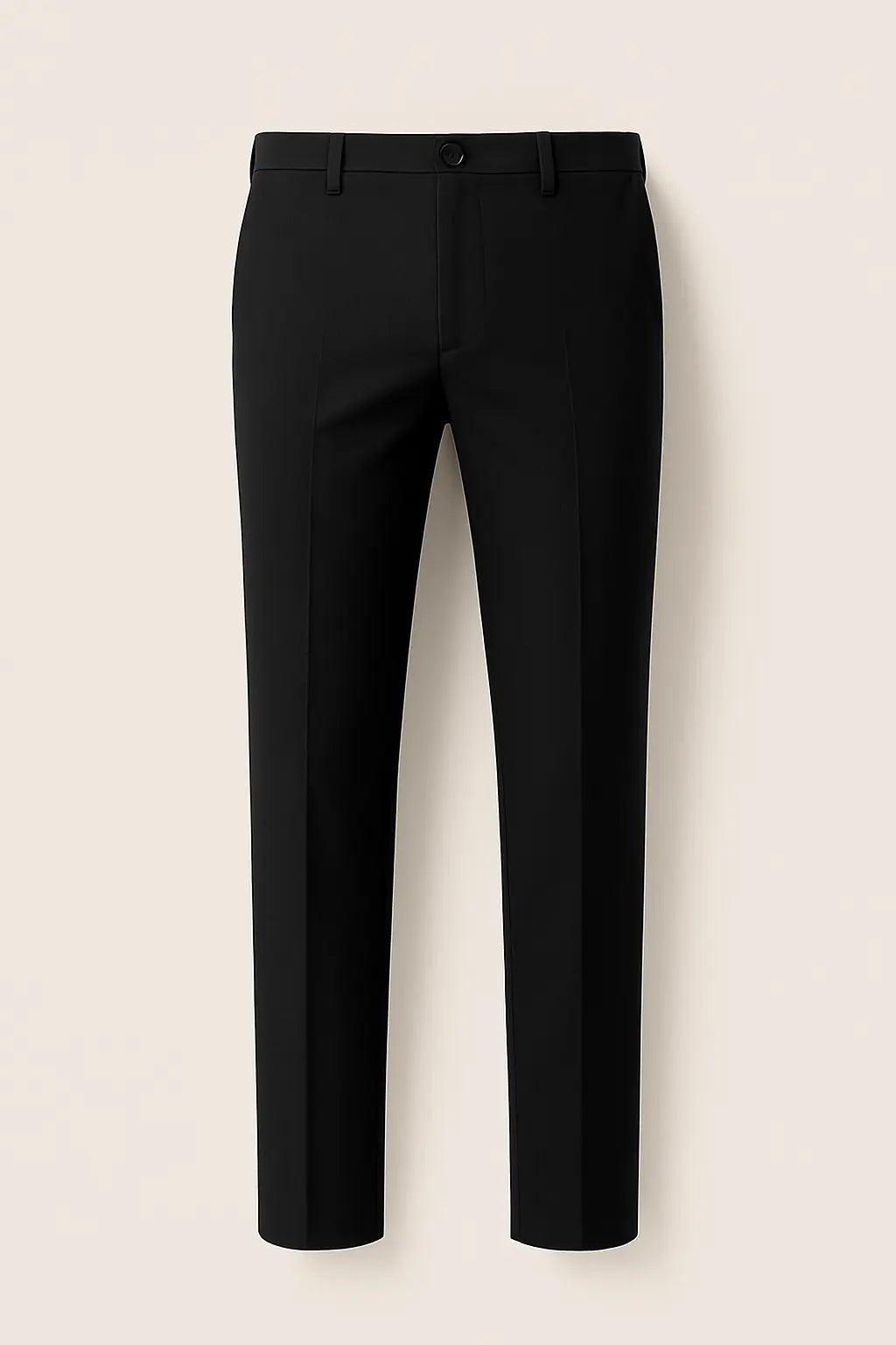 Front view of Black Langford Pants
