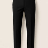 Front view of Black Langford Pants