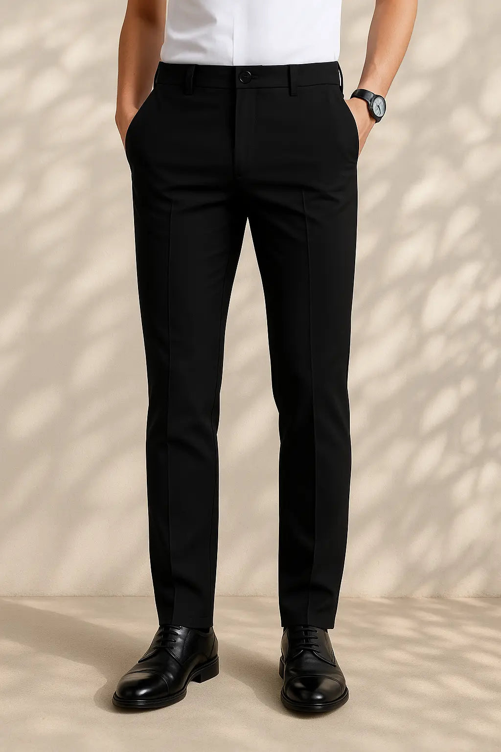 Langford Pants shown in a lifestyle setting