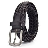 Front view of Black Laurent Belt