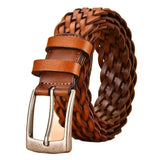 Front view of Brown Laurent Belt