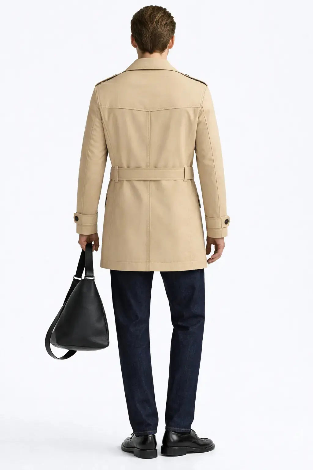 Back view of Le Marquis Coat, alternate view