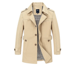 Front view of Beige Le Marquis Coat