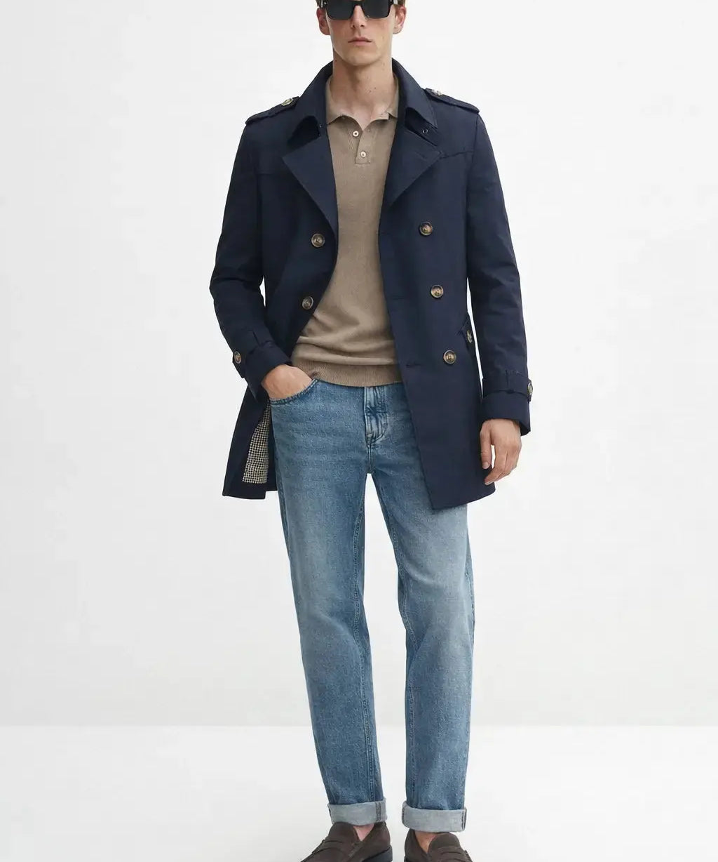 Le Marquis Coat shown in a lifestyle setting