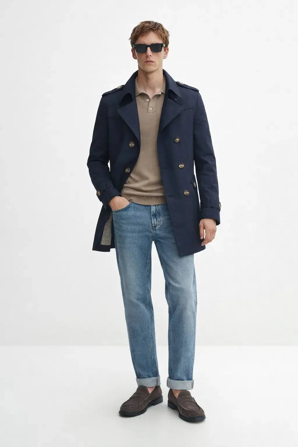 Le Marquis Coat shown in a lifestyle setting