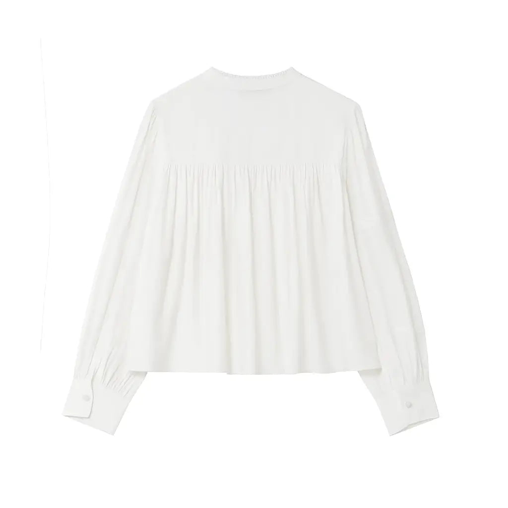 Back view of Lily Lace Blouse, alternate view