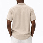 Back view of Coastal Linen Shirt