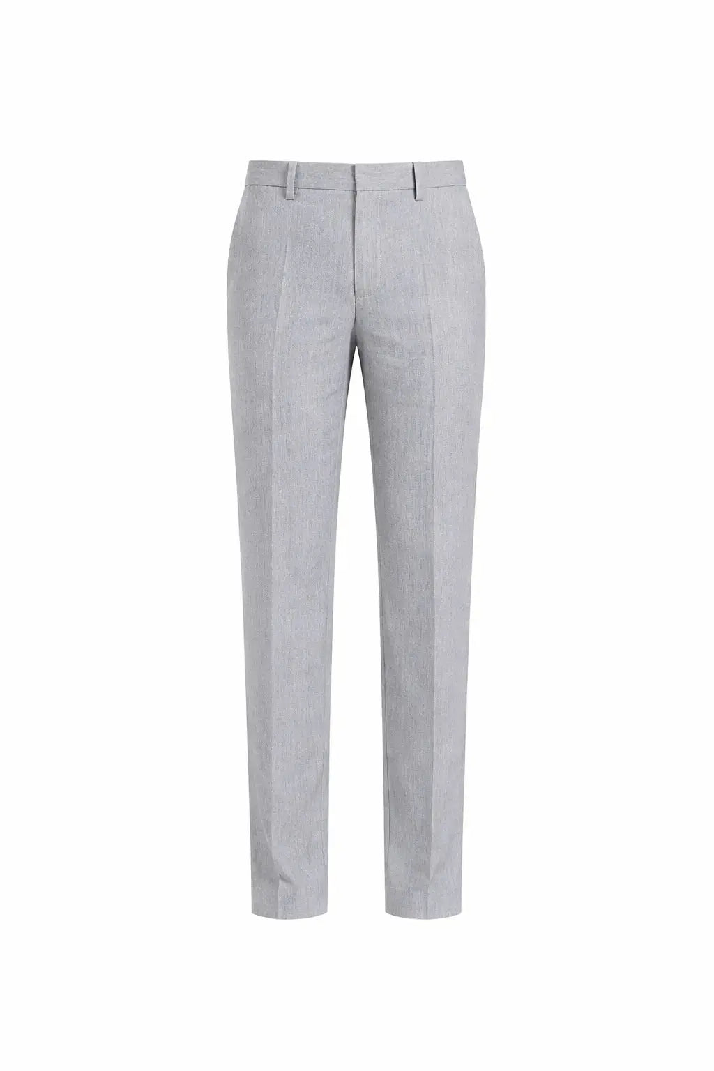 Front view of Grey Lino Pants