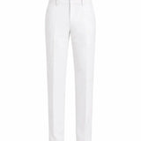 Front view of White Lino Pants