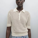 Liora Knit shown in a lifestyle setting, alternate view